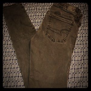 American Eagle black jeggins